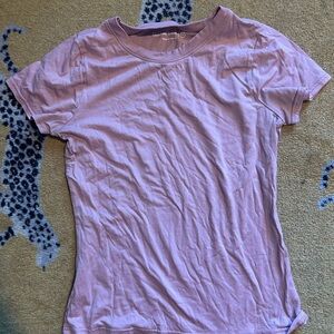 Pink outdoor voices cold weather workout t